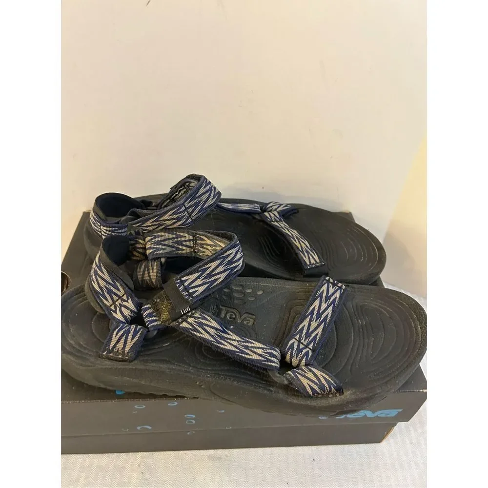 Teva size 11m sandals style #6640‎ Navy Shoc Footbed